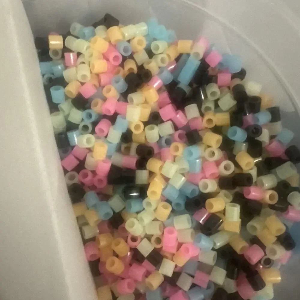 Perler Woodland Animals Kit New Sealed & Glow in the Dark Bead Bucket Used Lot